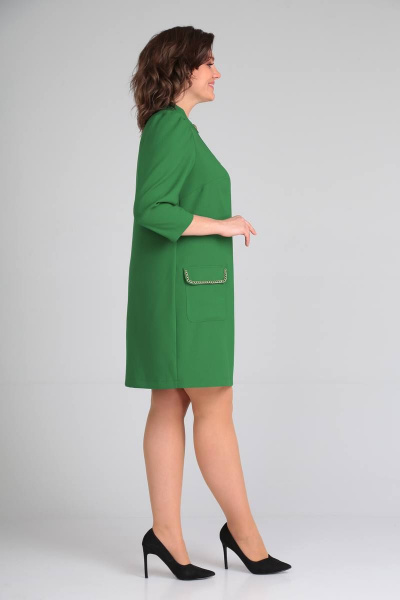 Платье Mido М89 зеленый - фото 3