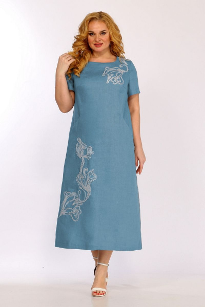 Платье Jurimex 2927-2 голубой - фото 1