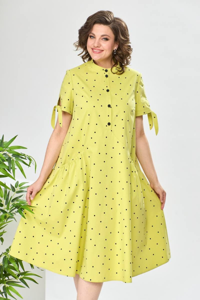 Платье Romanovich Style 1-2526 желтый - фото 4