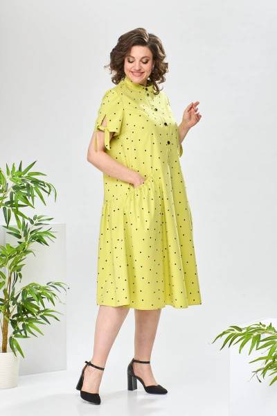 Платье Romanovich Style 1-2526 желтый - фото 3