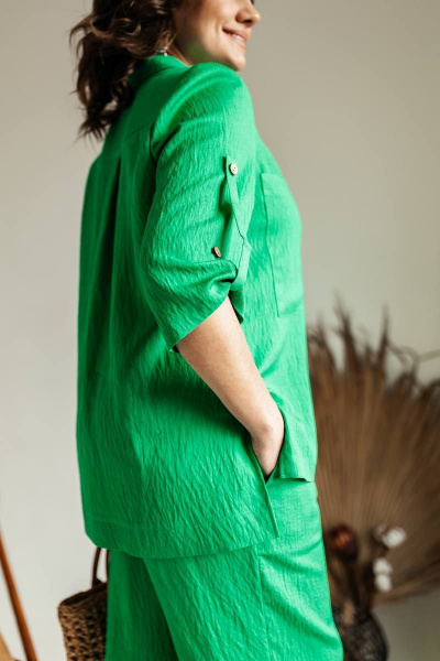 Блуза, брюки Romanovich Style 2-2487 зеленый - фото 8