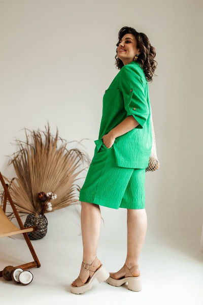 Блуза, шорты Romanovich Style 2-2489 зеленый - фото 5