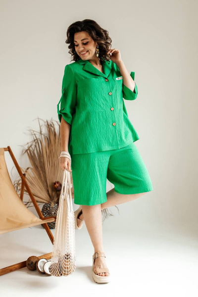 Блуза, шорты Romanovich Style 2-2489 зеленый - фото 1