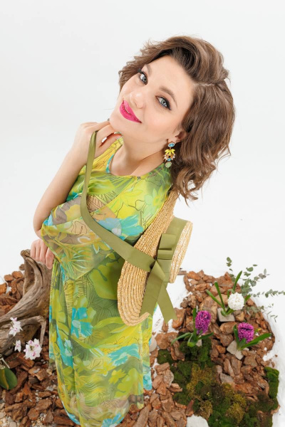 Платье Romanovich Style 3-2514 ярко-зеленый - фото 9