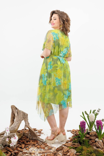 Платье Romanovich Style 3-2514 ярко-зеленый - фото 6