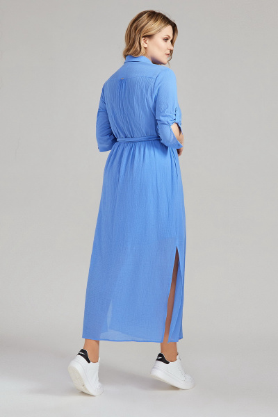 Платье Панда 439880 голубой - фото 2