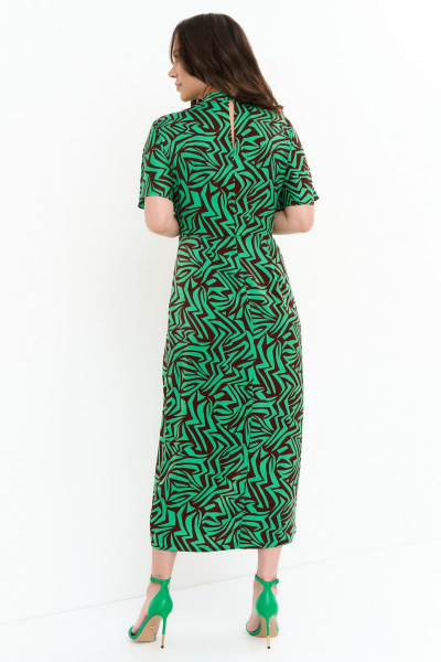 Платье Магия моды 2273 зеленый - фото 2