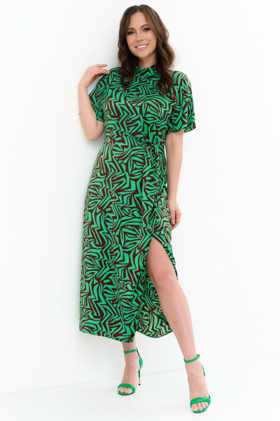 Платье Магия моды 2273 зеленый - фото 1