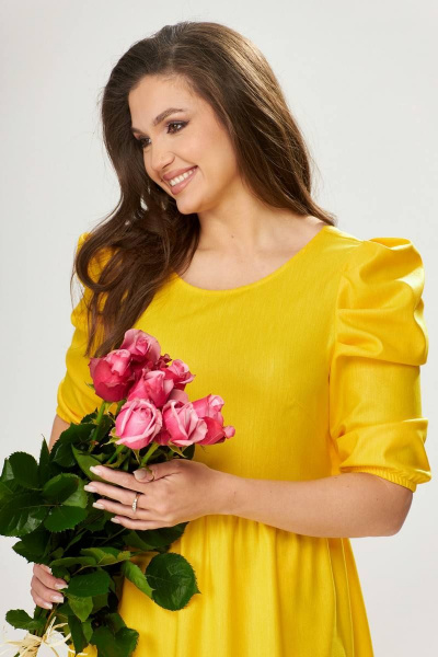 Платье Romanovich Style 1-2497Д желтый - фото 4