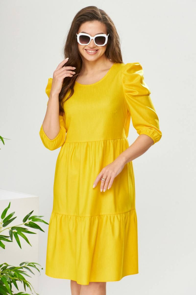 Платье Romanovich Style 1-2497Д желтый - фото 3