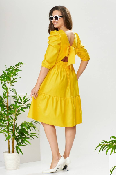 Платье Romanovich Style 1-2497Д желтый - фото 2