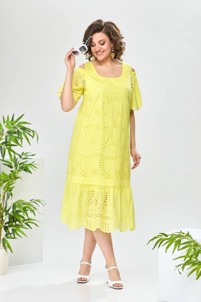 Платье Romanovich Style 1-2529 желтый - фото 3