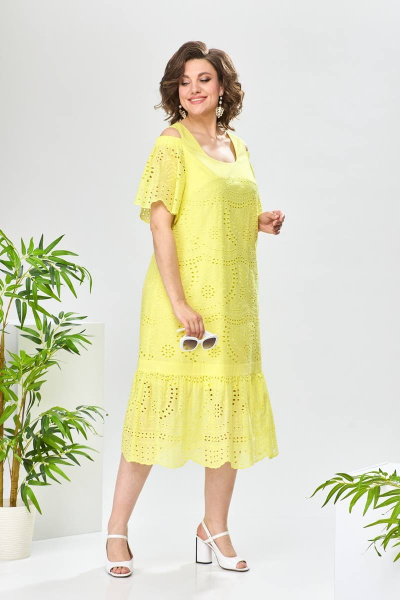 Платье Romanovich Style 1-2529 желтый - фото 2
