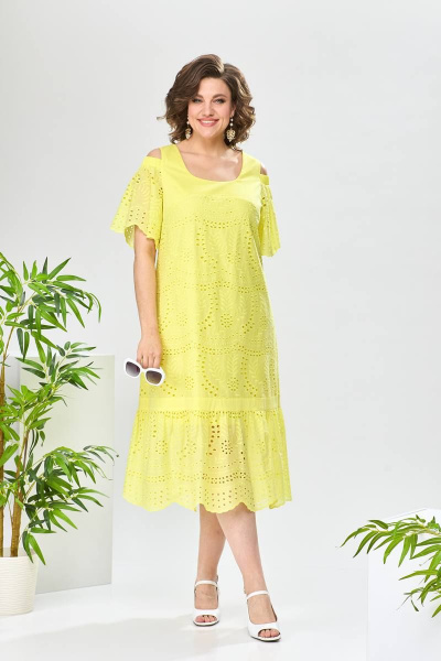 Платье Romanovich Style 1-2529 желтый - фото 1