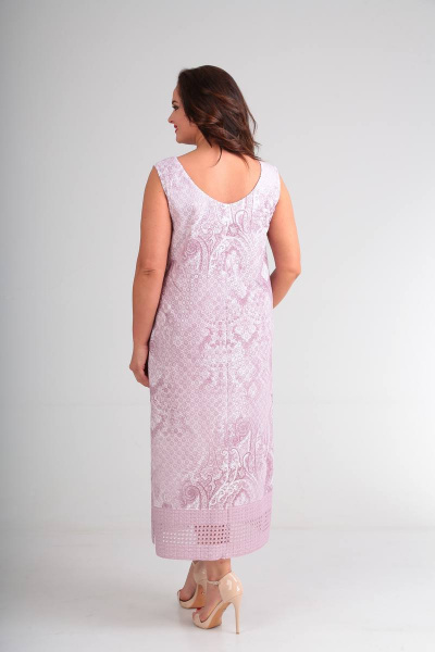 Платье SVT-fashion 511 розовый - фото 2