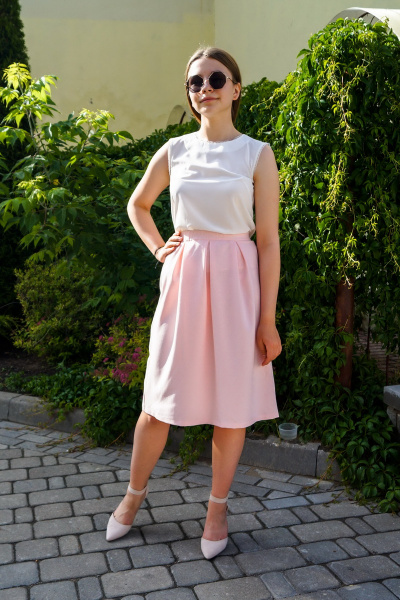 Юбка Fayno Fashion 101 розовый - фото 1