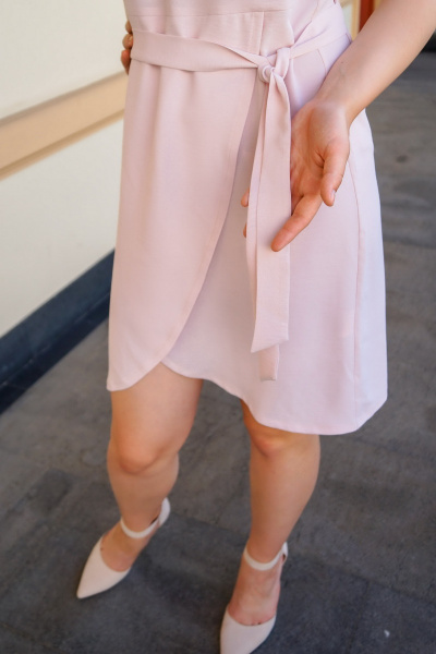 Платье Fayno Fashion 235 розовый - фото 4