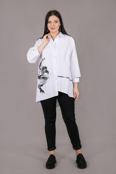 Блуза Daloria 6084 белый - фото 1