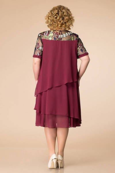 Платье Romanovich Style 1-1498 бордо - фото 2