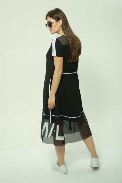 Платье MALI 4112 черный - фото 9
