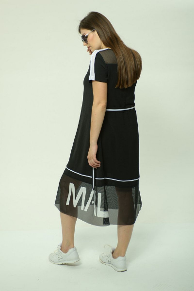 Платье MALI 4112 черный - фото 10