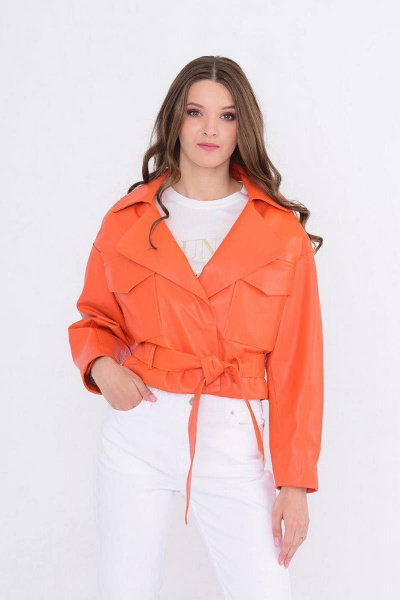 Куртка InterFino 97-2022 оранжевый - фото 1