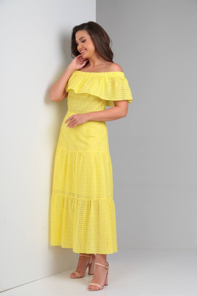 Платье TVIN 7630 желтый - фото 9