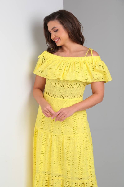 Платье TVIN 7630 желтый - фото 8