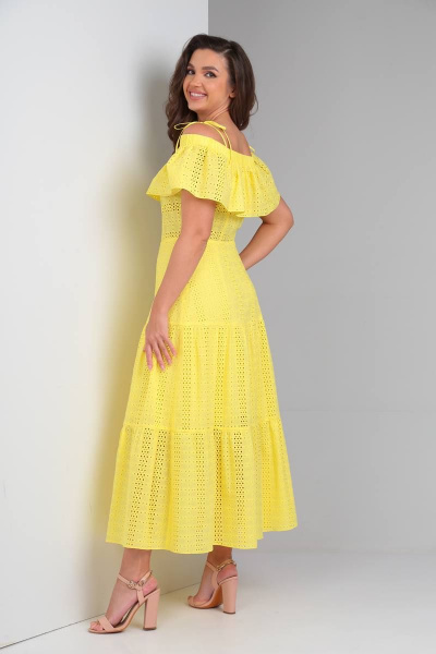 Платье TVIN 7630 желтый - фото 6