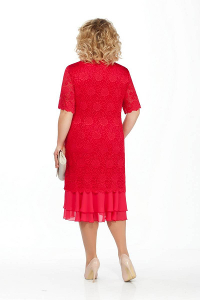 Платье Pretty 906 красный - фото 2
