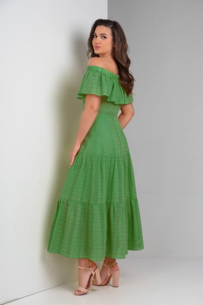 Платье TVIN 7630 зеленый - фото 2