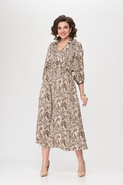 Платье Bonna Image 715-1 коричневый - фото 1