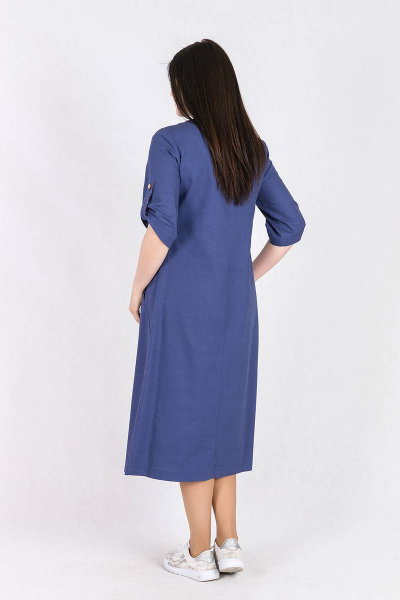 Платье Daloria 1491 синий - фото 2