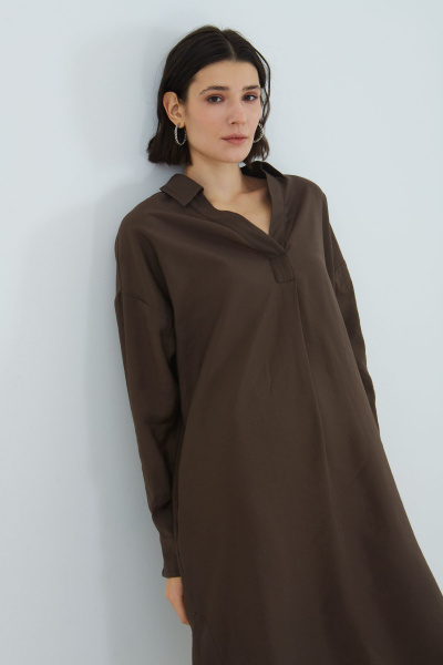 Платье Elema 5К-12489-1-170 коричневый - фото 1