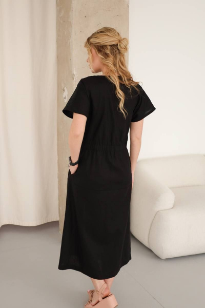 Платье SODA 783 черный - фото 3