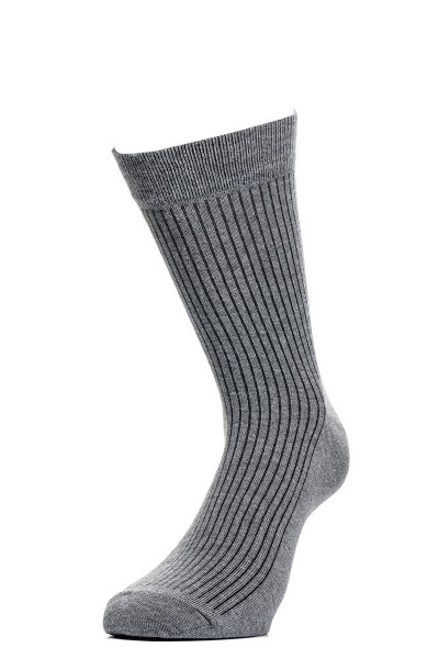 Носки Chobot 4221-003 тёмно-серый_меланж - фото 1