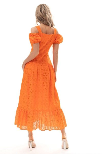 Платье Golden Valley 4826 оранжевый - фото 5
