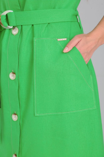 Платье Andrea Fashion 8 зеленый - фото 10