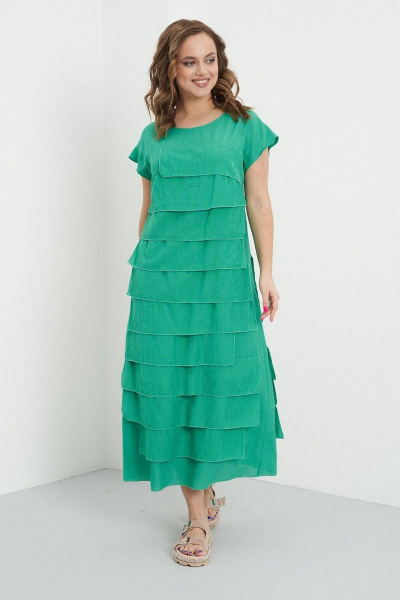 Платье Fantazia Mod 3425/1 зеленый - фото 1