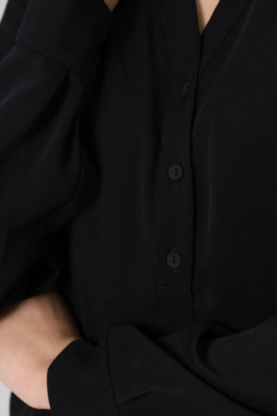 Блуза Панда 47143w черный - фото 3