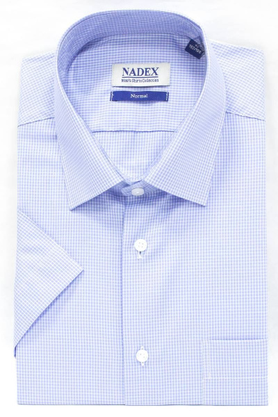 Рубашка Nadex 01-036522/404-23_170 голубо-белый - фото 6