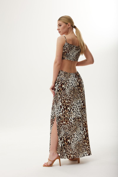 Платье DAVA 147 леопард - фото 3