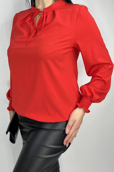 Блуза LindaLux 1-113 красный_софт - фото 2