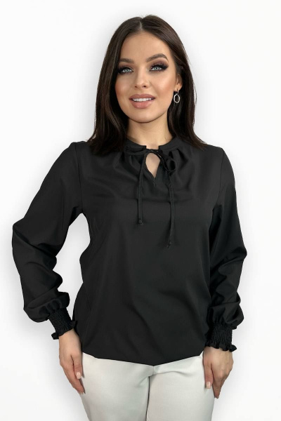 Блуза LindaLux 1-113 черный_софт - фото 1