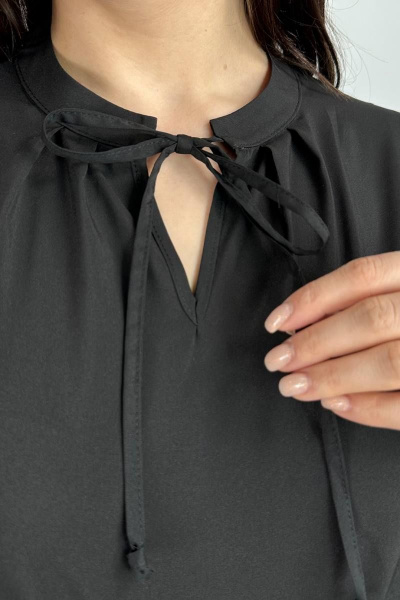 Блуза LindaLux 1-113 черный_софт - фото 4