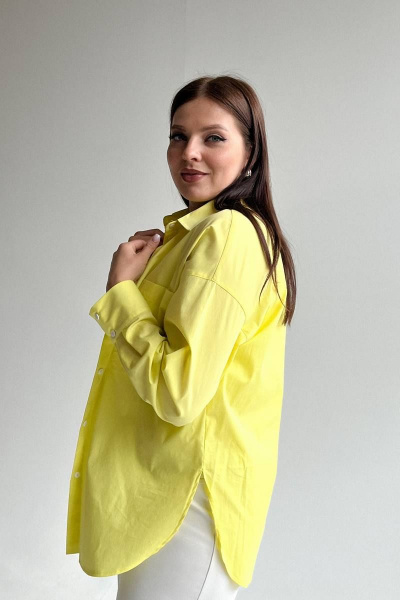 Рубашка LindaLux 1-231 желтый - фото 7