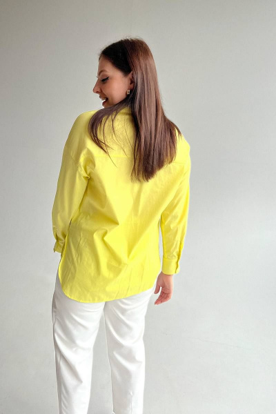 Рубашка LindaLux 1-231 желтый - фото 6
