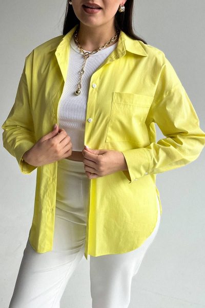 Рубашка LindaLux 1-231 желтый - фото 3