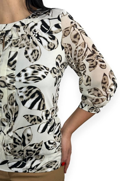 Блуза LindaLux 217 леопард - фото 5