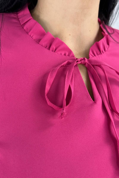 Блуза LindaLux 694 фуксия - фото 3